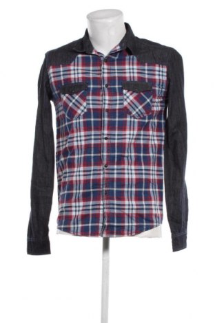Мъжка риза Zara Man, Размер M, Цвят Многоцветен, Цена 24,00 лв.