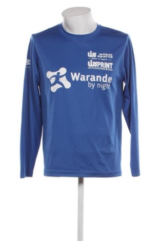 Ανδρική αθλητική μπλούζα, Μέγεθος M, Χρώμα Μπλέ, Τιμή 2,66 €