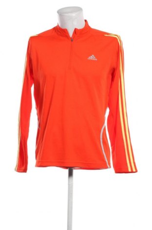 Мъжка спортна блуза Adidas, Размер M, Цвят Оранжев, Цена 11,50 лв.