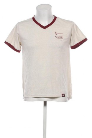 Ανδρικό t-shirt, Μέγεθος S, Χρώμα  Μπέζ, Τιμή 4,58 €