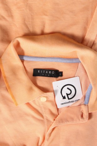 Мъжка тениска Kitaro, Размер L, Цвят Оранжев, Цена 32,54 лв.
