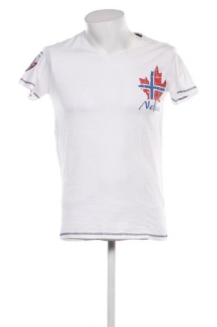 Ανδρικό t-shirt Nebulus, Μέγεθος S, Χρώμα Λευκό, Τιμή 5,08 €