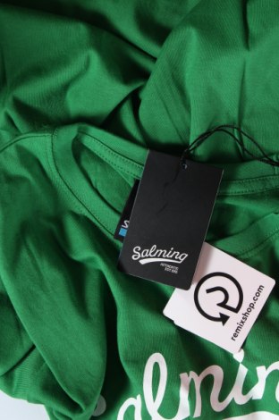 Мъжка тениска Salming, Размер S, Цвят Зелен, Цена 12,47 лв.