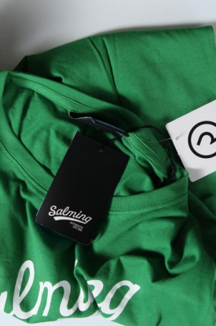 Ανδρικό t-shirt Salming, Μέγεθος M, Χρώμα Πράσινο, Τιμή 6,43 €