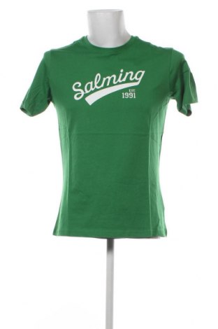 Męski T-shirt Salming, Rozmiar M, Kolor Zielony, Cena 33,24 zł