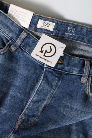 Męskie jeansy Q/S by S.Oliver, Rozmiar L, Kolor Niebieski, Cena 130,50 zł