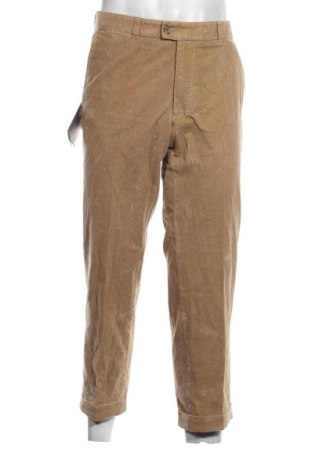 Pantaloni raiați de bărbați Brax, Mărime L, Culoare Bej, Preț 21,71 Lei