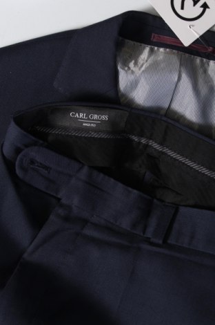 Ανδρικό κοστούμι Carl Gross, Μέγεθος L, Χρώμα Μπλέ, Τιμή 60,00 €