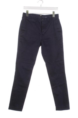 Мъжки панталон H&M, Размер S, Цвят Син, Цена 4,35 лв.