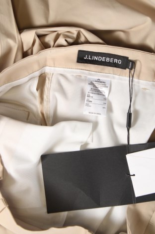 Ανδρικό παντελόνι J.Lindeberg, Μέγεθος L, Χρώμα  Μπέζ, Τιμή 8,86 €