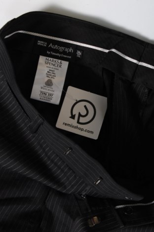 Pánské kalhoty  Marks & Spencer Autograph, Velikost M, Barva Černá, Cena  161,00 Kč