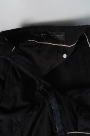 Мъжки панталон Zara Man, Размер S, Цвят Черен, Цена 7,40 лв.