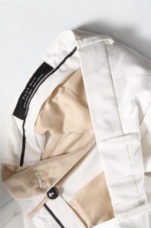 Мъжки панталон Zara Man, Размер S, Цвят Бял, Цена 20,00 лв.