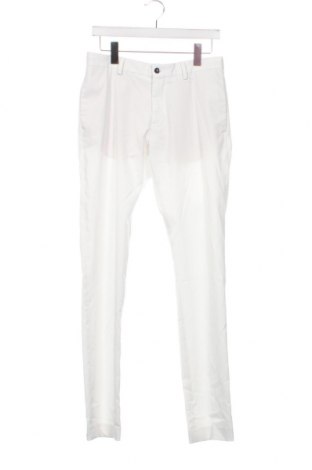 Мъжки панталон Zara Man, Размер S, Цвят Бял, Цена 12,00 лв.