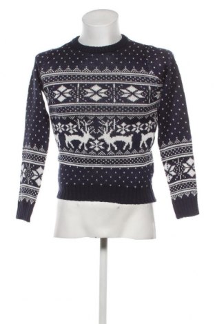 Ανδρικό πουλόβερ Boohoo, Μέγεθος S, Χρώμα Μπλέ, Τιμή 4,49 €