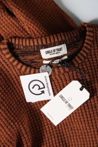 Męski sweter Circle of  Trust, Rozmiar XL, Kolor Brązowy, Cena 168,88 zł