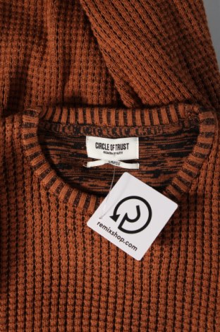 Мъжки пуловер Circle of  Trust, Размер L, Цвят Кафяв, Цена 73,92 лв.