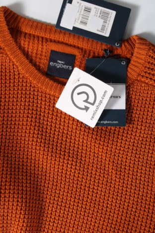 Ανδρικό πουλόβερ Engbers, Μέγεθος M, Χρώμα Πορτοκαλί, Τιμή 34,02 €
