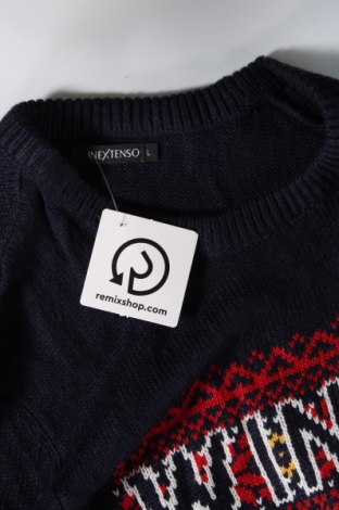 Мъжки пуловер In Extenso, Размер L, Цвят Син, Цена 8,70 лв.