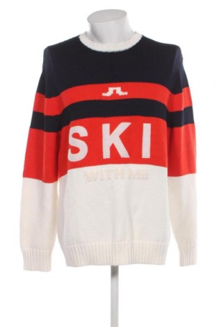 Мъжки пуловер J.Lindeberg, Размер M, Цвят Многоцветен, Цена 57,30 лв.
