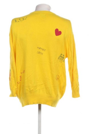 Мъжки пуловер Native Youth, Размер S, Цвят Жълт, Цена 9,12 лв.