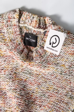 Ανδρικό πουλόβερ Only & Sons, Μέγεθος M, Χρώμα Πολύχρωμο, Τιμή 9,51 €
