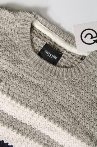 Мъжки пуловер Only & Sons, Размер L, Цвят Многоцветен, Цена 13,92 лв.