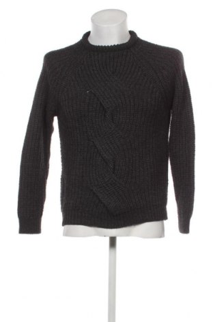 Ανδρικό πουλόβερ Pull&Bear, Μέγεθος M, Χρώμα Γκρί, Τιμή 2,97 €