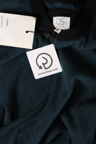 Ανδρικό πουλόβερ Q/S by S.Oliver, Μέγεθος M, Χρώμα Πράσινο, Τιμή 9,28 €