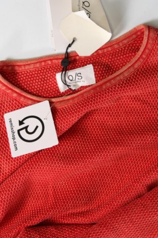 Мъжки пуловер Q/S by S.Oliver, Размер S, Цвят Оранжев, Цена 21,60 лв.