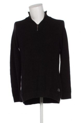 Мъжки пуловер Q/S by S.Oliver, Размер XL, Цвят Черен, Цена 21,60 лв.