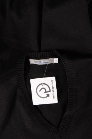 Мъжки пуловер Simon Jersey, Размер L, Цвят Черен, Цена 32,14 лв.