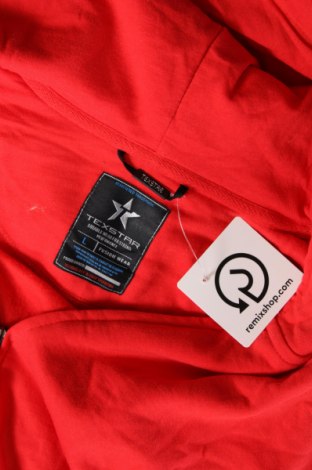 Herren Sweatshirt Texstar, Größe L, Farbe Rot, Preis € 11,14