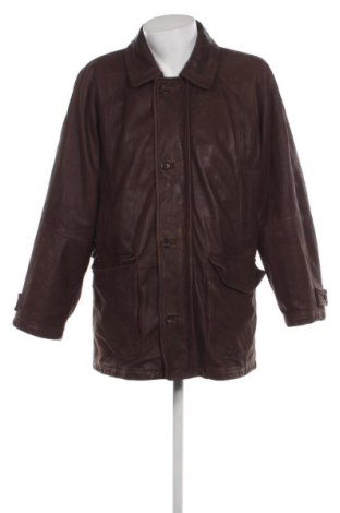 Pánska kožená bunda , Veľkosť L, Farba Hnedá, Cena  24,87 €