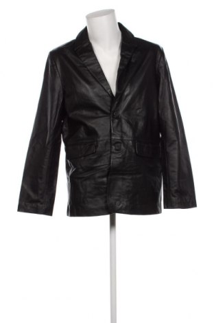 Pánska kožená bunda  ASOS, Veľkosť L, Farba Čierna, Cena  126,18 €