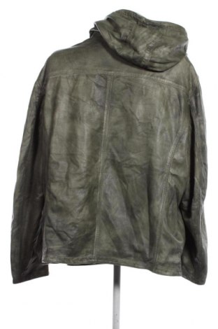 Мъжко кожено яке Engbers, Размер 3XL, Цвят Зелен, Цена 483,00 лв.