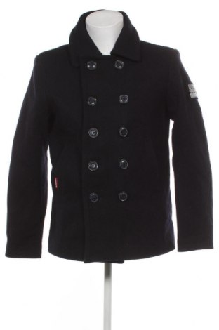 Мъжко палто Superdry, Размер L, Цвят Черен, Цена 210,06 лв.