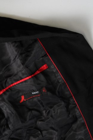 Ανδρικό σακάκι Dressmann, Μέγεθος L, Χρώμα Μαύρο, Τιμή 5,05 €