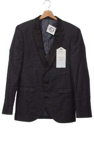 Ανδρικό σακάκι Next, Μέγεθος S, Χρώμα Μαύρο, Τιμή 12,63 €