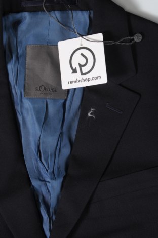 Ανδρικό σακάκι S.Oliver, Μέγεθος S, Χρώμα Μαύρο, Τιμή 11,97 €