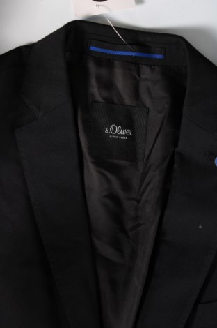 Ανδρικό σακάκι S.Oliver Black Label, Μέγεθος L, Χρώμα Μαύρο, Τιμή 18,63 €