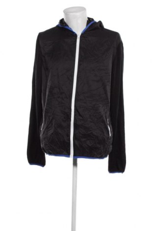 Ανδρικό αθλητικό μπουφάν, Μέγεθος L, Χρώμα Μαύρο, Τιμή 12,80 €