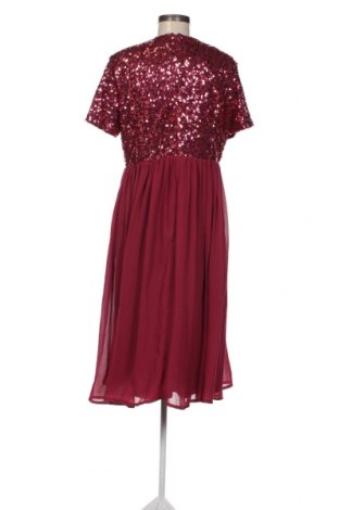 Kleid Boohoo, Größe L, Farbe Rot, Preis 29,93 €