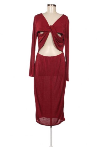 Šaty  Boohoo, Velikost XL, Barva Červená, Cena  271,00 Kč