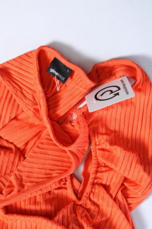 Kleid Gina Tricot, Größe L, Farbe Orange, Preis 13,36 €