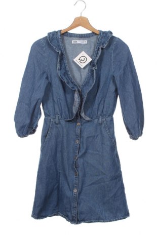 Šaty  Zara, Veľkosť XS, Farba Modrá, Cena  10,23 €