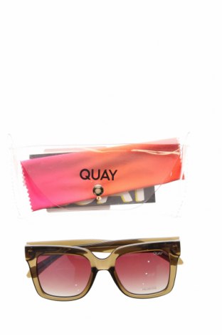 Okulary przeciwsłoneczne QUAY, Kolor Brązowy, Cena 370,50 zł