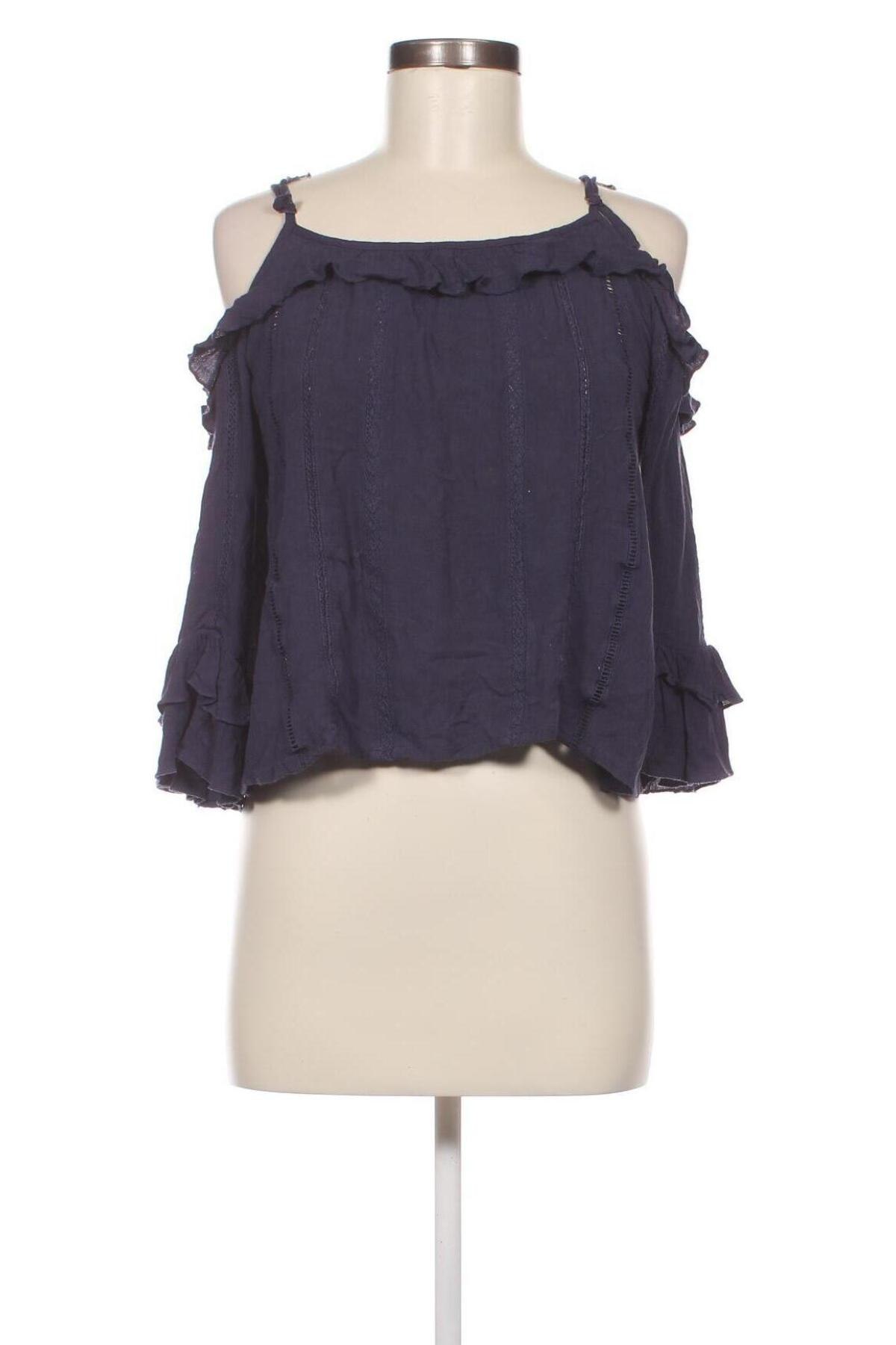 Γυναικεία μπλούζα Clockhouse, Μέγεθος S, Χρώμα Μπλέ, Τιμή 9,23 €