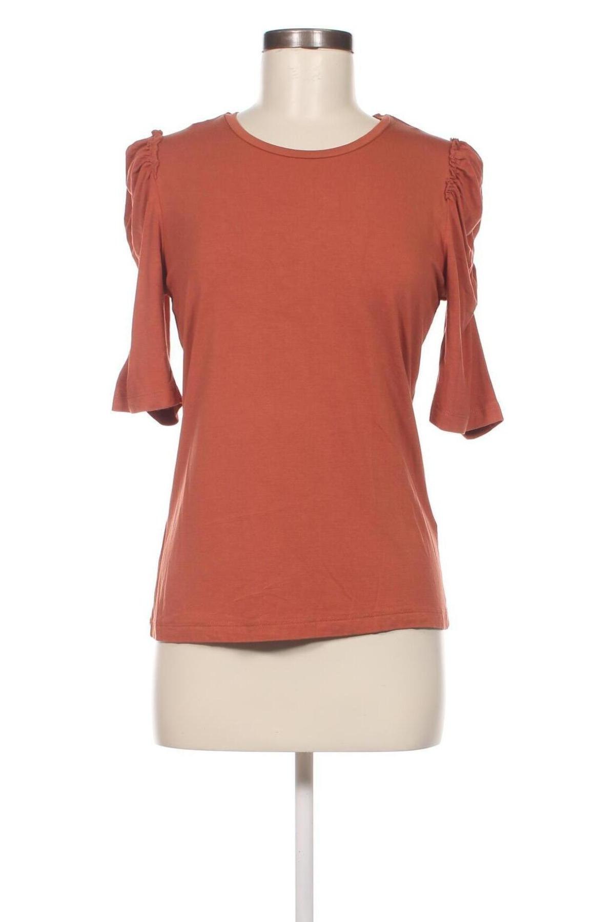 Damen Shirt Cream, Größe M, Farbe Orange, Preis 4,73 €