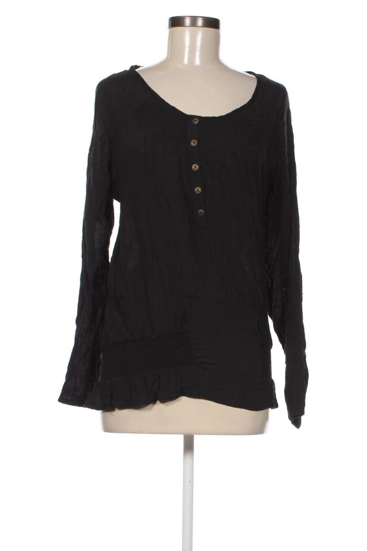 Дамска блуза Frant, Размер M, Цвят Черен, Цена 6,24 лв.